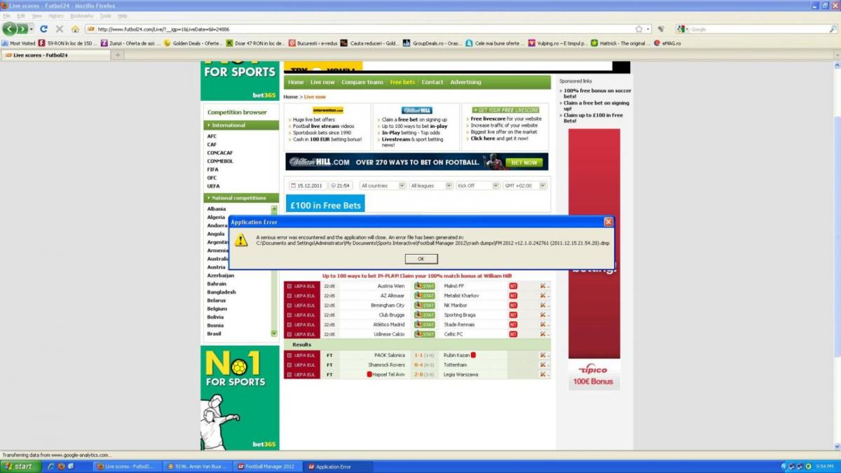 Football Manager 2012 Patch 12.1.0 / 12.1.1