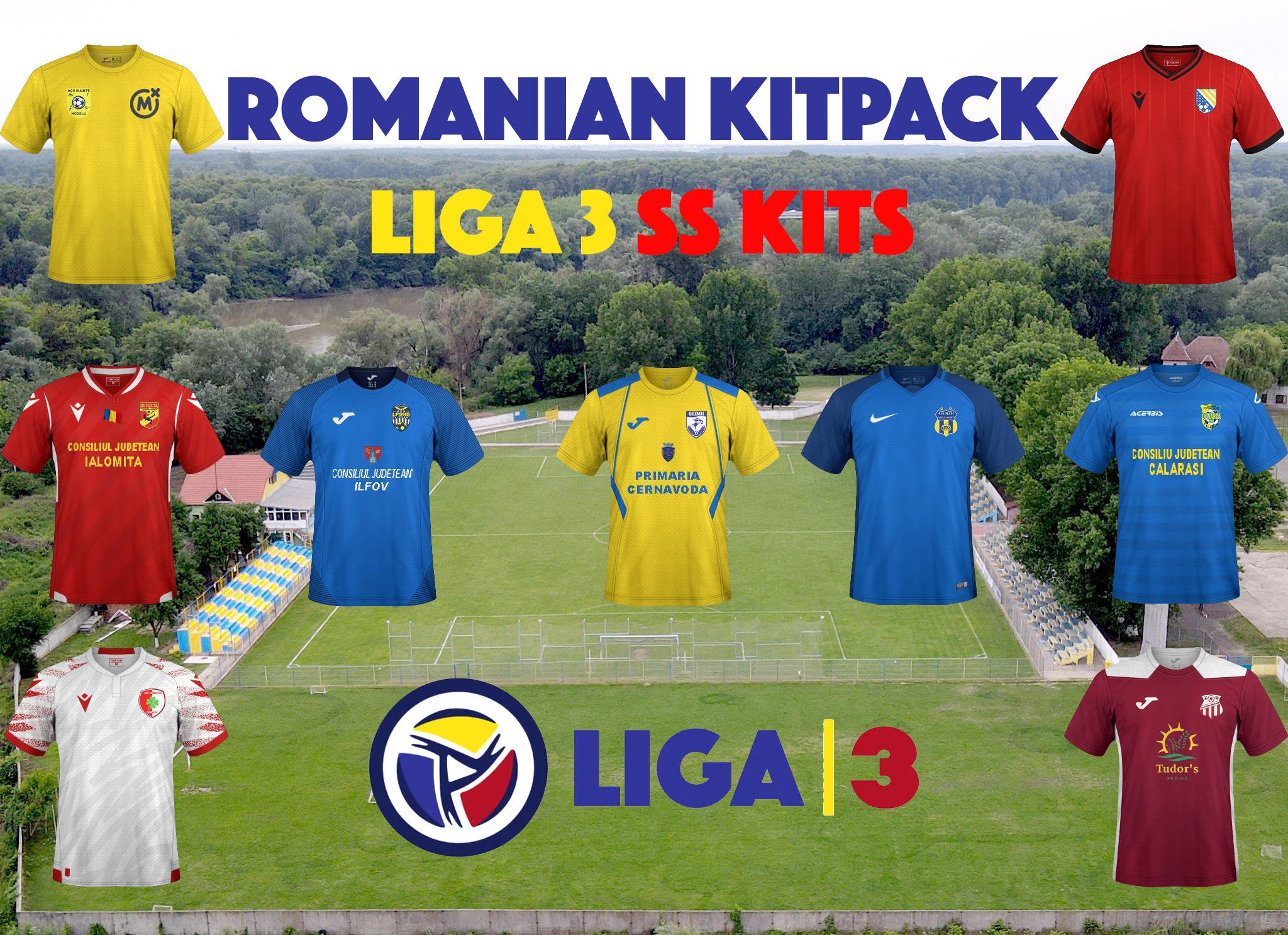 Romanian Liga 3 SS Kits pentru FM24 FM 2024 Downloads FMRo Forum