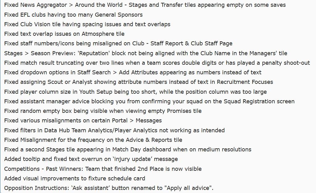 FM 2026 Beta e on si se stiu deja bubele